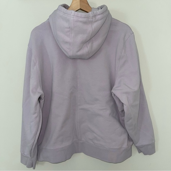 Athleta Retroplush Hoodie XL Shasta Purple Kangaroo Pocket Worn Twice - Picture 7 of 7